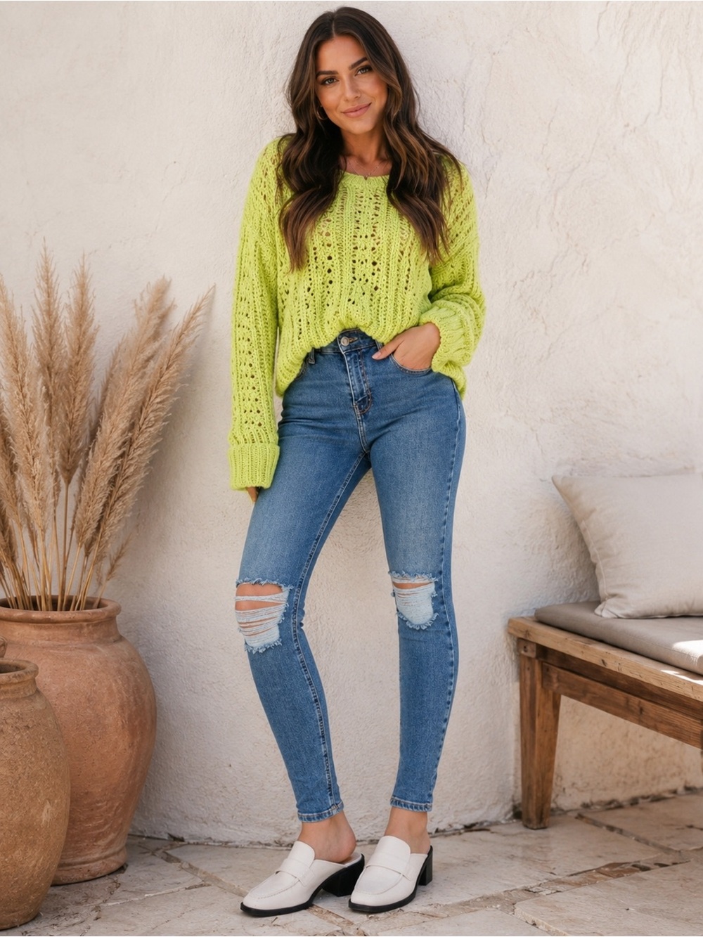Topshop | Jamie Distressed Skinny Jeans | Jamie | 30x30